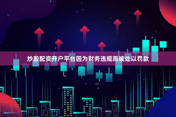 炒股配资开户平台因为财务违规而被处以罚款